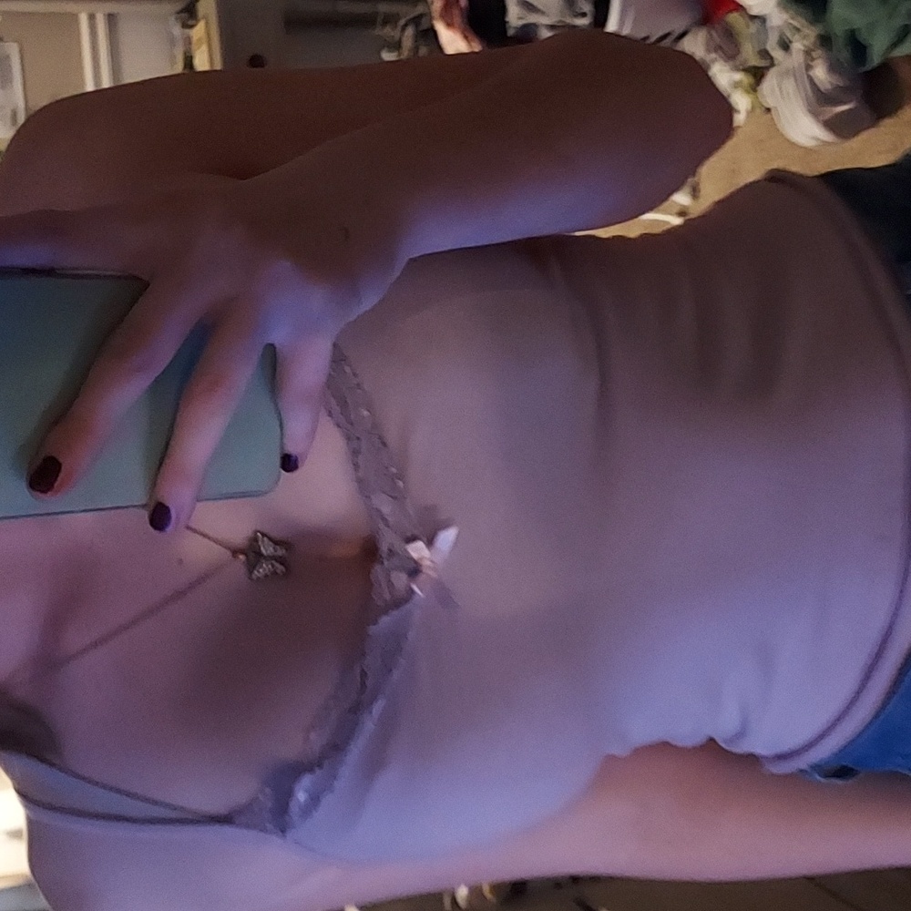 Pink tank top